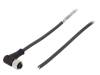 SAIL-M12BW-5-3.0U Соединительный кабель; M12; PIN: 5; угловой; 3м; вилка; 125ВAC; 4А