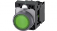 3SU1132-0AB40-1BA0 SIRIUS ACT Illuminated Push-Button complete Metal, matte, green