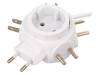 PA0054, Adapter; Out: EU plug-in socket; Plug: ASIA, AUSTRALIA, EU, UK, USA, LOGILINK