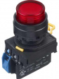 YW1L-M2E10QM3R Illuminated Pushbutton Switch, 10 A, 230 VDC / 240 VDC