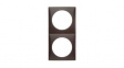 918262511 Cover Frame Matte INTEGRO Flush Mount 119 x 59.5mm Brown