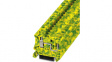 3060555 Terminal block green/yellow, 0.2...10 mm\x1a, 3060555