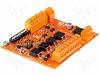 TINKERKIT DMX RECEIVER - MOS, Средство разработки: TinkerKit; uC: ATMEGA32U4; DMX; Корпус: QFN44, Arduino