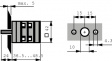 PR 12-1101 A4 E Q48PN Cam Switch, 3 kW, ON/OFF Switch