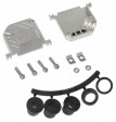 3357-6525-1C D-Sub metallized hood Poles 25