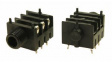 FCR1215 Phone Audio Connector Jack, Straight, 6.35 mm, 3 Poles