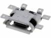 207E-BA00-RA1 Гнездо; USB B micro; SMT; PIN:5; Верс: USB 2.0,middle board mount