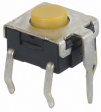 B3W-1102 Tactile Switch, 50 mA, 24 VDC