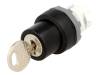 1SFA611283R1001 Переключатель: поворотный с ключом; 3; 22мм; черный; IP66; O22,5мм
