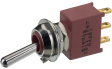1B14-NF1STAE-Z Miniature Toggle Switch, (On)-Off-(On), Soldering Lugs