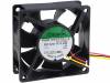 PMD1207PTB1-A.(2).F.GN, Вентилятор: DC; осевой; 12ВDC; 70x70x25мм; 83,25м3/ч; 45дБА; 24AWG, Sunon