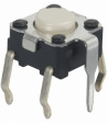 B3F-1100 Микропереключатель TACT; SPST-NO; Положения:2; 0,05A/24ВDC; THT