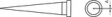 LT OHS L, T0054453499 Soldering tip Conical, long shape 0.8 mm