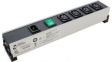 1581H4DP Multiple Socket Outlet Strip, With Switch, 4 x IEC 320-C13, Black