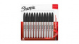 1996111 [12 шт] Marker Pen, Black, Permanent, Fine, 12pcs