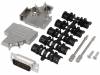 D45ZK15-HDP-K, Вилка; D-Sub HD; PIN:26; "папа"; пайка; на провод, Encitech Connectors