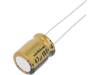 UFW2A470MPD Конденсатор: электролитический; THT; 47мкФ; 100ВDC; O10x12,5мм