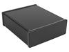 1455U2201BK, Extruded Enclosure 1455 220x191x66mm Aluminium Black IP54, Hammond
