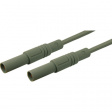 MLS GG 200/2.5 GRAU / GREY Safety test lead diam. 4 mm grey 200 cm CAT III