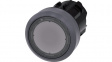 3SU1030-0AB70-0AA0 SIRIUS ACT Push-Button front element Metal, matte, clear
