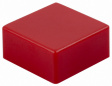 B32-1380 Key cap red 12 x 12 mm