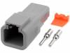 ATP04-2P-KIT01 Разъем: провод-провод; ATP; вилка; "папа"; Размер:12; 14?12AWG