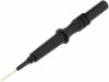 464-IEC-NEEDLE13/0,6-SW, Измерительный щуп; 1А; 600В; черный; Размер гнезда:4мм, Electro-PJP