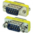 PB-376 Mini gender changer DB9 m - m