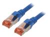 DK-1644-050/B Patch cord; S/FTP; 6; многопров; Cu; LSZH; синий; 5м; 27AWG