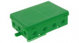 KA 016 GN Junction Box 86x125x41mm Polyethylene (PE)/Polypropylene (PP) IP55 Green