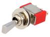 1MS2T6B11M1QE Переключатель: тумблер; 2; SPDT; ON-OFF-(ON); 5A/120ВAC; 5A/28ВDC