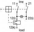 3120-F551-P7T1-W15DY4-5A Appliance Safety Switch, Thermal 5 A