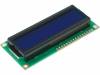 RC1602B-BIW-CSX, Дисплей: LCD; алфавитно-цифровой; STN Negative; 16x2; голубой; LED, RAYSTAR OPTRONICS