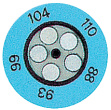 05CTHE-3 [10 шт] Термическая полоска 88...110 °C уп-ку=10 ST