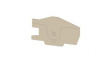 2668810000 End Plate, Dark Beige, 75.5 x 46mm