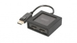 DS-45404 2-Port DisplayPort Splitter, 1x DisplayPort - 2x DisplayPort
