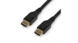 DP14MM3M Video Cable with Latches, DisplayPort Plug - DisplayPort Plug, 7680 x 4320, 3m