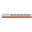 03.312.005.1 Multiple socket outlet , 5xProtective Contact, 2.5 m