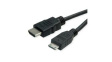 11.44.5580 Video Cable with Ethernet, HDMI Plug - USB-C Plug, 1920 x 1080, 2m