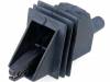 5450-HT-SW Crocodile clip; 20A; black; Grip capac: max.25mm; Socket size:4mm