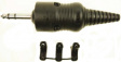 CL2075S Jack plug black 3P
