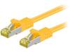 91584 Patch cord; S/FTP; 7; многопров; Cu; LSZH; желтый; 1м