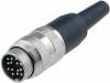 T 3650 001 Разъем: M16; "папа"; на провод; IP40; вилка; пайка; 150В; PIN:14