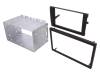 MA12009/T+KIT Рамка для магнитолы; 2 DIN; Audi; черный