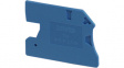3245079 End plate, blue