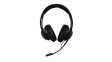 HC701 Headset, Stereo, Over-Ear, USB/Stereo Jack Plug 3.5 mm, Black / Grey