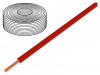 105-0-100, Провод; однопров; Cu; 1x0,20мм2; ПВХ; красный; 60В; -10?85°C; 100м, Donau