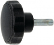 3402.1001 Star grip with external thread 30 mm M5