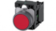 3SU1130-0AB20-1BA0 SIRIUS Act Push-Button Complete Metal, Red, Red