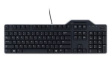 KB813-BK-GER Keyboard with Smartcard Reader, KB813, DE Germany, QWERTZ, USB, Cable